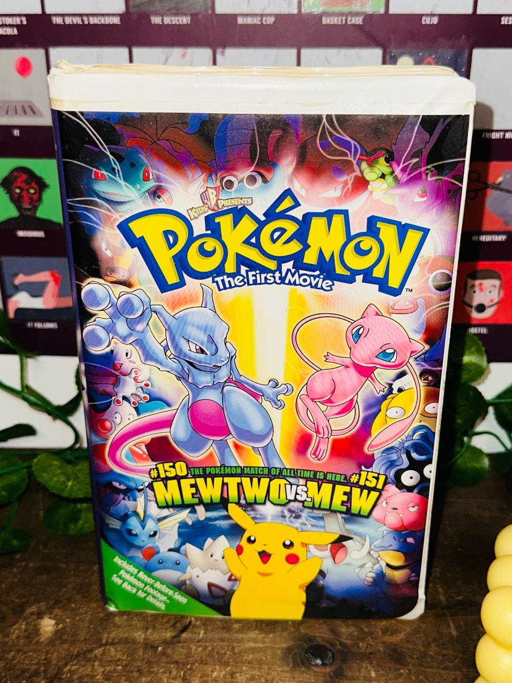 Pokemon Vintage Pokémon First Movie 90’s 2000’s VHS Tape Movie